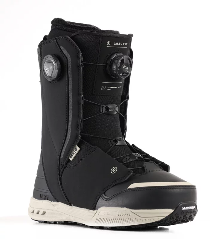 RIDE - 新品未使用 24-25 RIDE BOOTS LASSO PRO BLACK M26.0cm 即日発送 土日祝発送 M111 RIDE Lasso Snowboard Boots 2026 | RIDE Snowboards