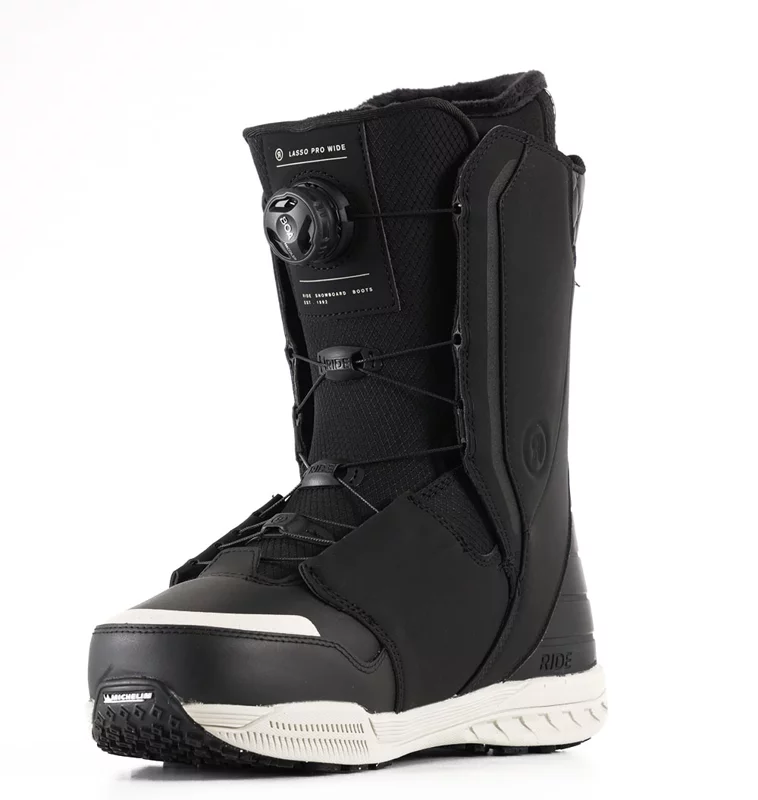 Ride Lasso Pro Wide Snowboard Boots 2026 - black | Tactics