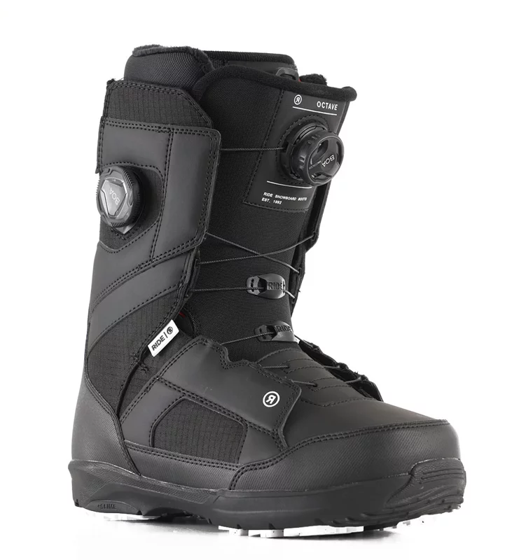 RIDE スノーボードブーツ BOAシステム ブラック Ride Octave Snowboard Boots 2026 - black | Tactics