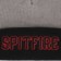 Spitfire Spitball Cuff Beanie - charcoal/black - front detail