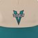 Venture Heritage Snapback Hat - tan/jade - front detail
