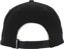 Spitfire Spitball Snapback Hat - black/red - reverse