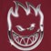 Spitfire Chrome Bighead L/S T-Shirt - maroon - front detail