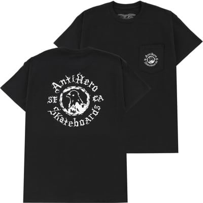 Anti-Hero Pigeon Motion Pocket T-Shirt - black/white - view large