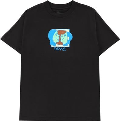 Krooked Moonsmiley T-Shirt - black - view large