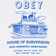 Obey House Of Subversion T-Shirt - white - reverse detail