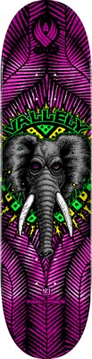 Powell Peralta Vallely Elephant 8.63 Flight Skateboard Deck - pink foil - view large