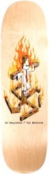Toy Machine Templeton Charred Cross 9.0 Skateboard Deck