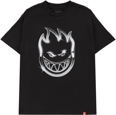 Spitfire Chrome Bighead T-Shirt - black - view large