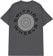 Spitfire Classic '87 Swirl Fill T-Shirt - charcoal/black-white - reverse