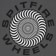 Spitfire Classic '87 Swirl Fill T-Shirt - charcoal/black-white - reverse detail