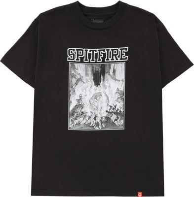 Spitfire Inferno T-Shirt - black/black-white - view large