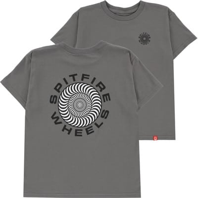 Spitfire Kids Classic '87 Swirl Fill T-Shirt - charcoal/black-white - view large