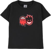 Spitfire Toddler Eternal Fill T-Shirt - black/red-black-white