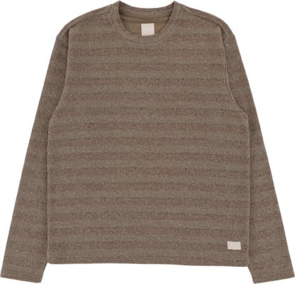 RVCA Vacancy L/S T-Shirt - mushroom - view large
