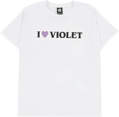 Violet I Love Violet T-Shirt - white - view large