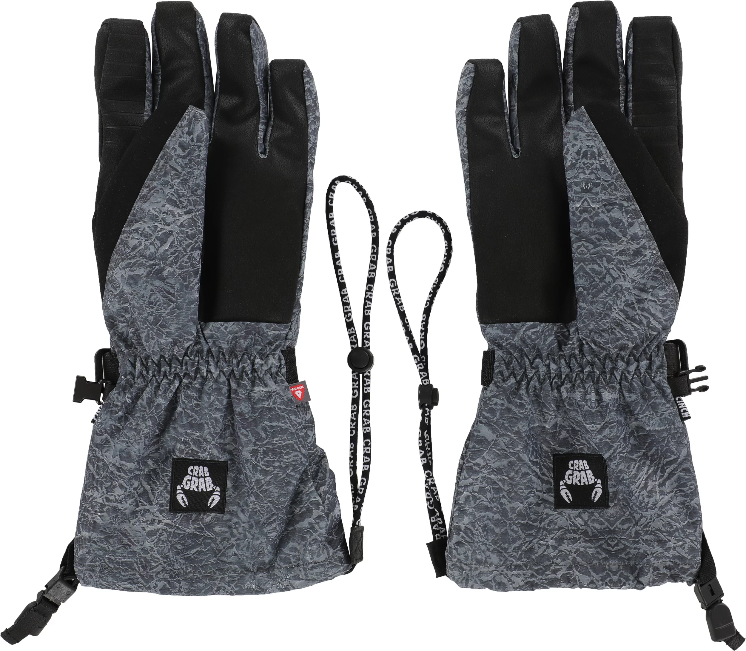 Crab Grab Cinch Gloves - (mike rav) black and grey | Tactics