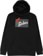 Baker Black Roses Hoodie - black
