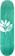 Magenta Big Plant 8.25 Skateboard Deck - teal