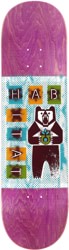 Habitat Grizzly 8.5 Skateboard Deck - purple