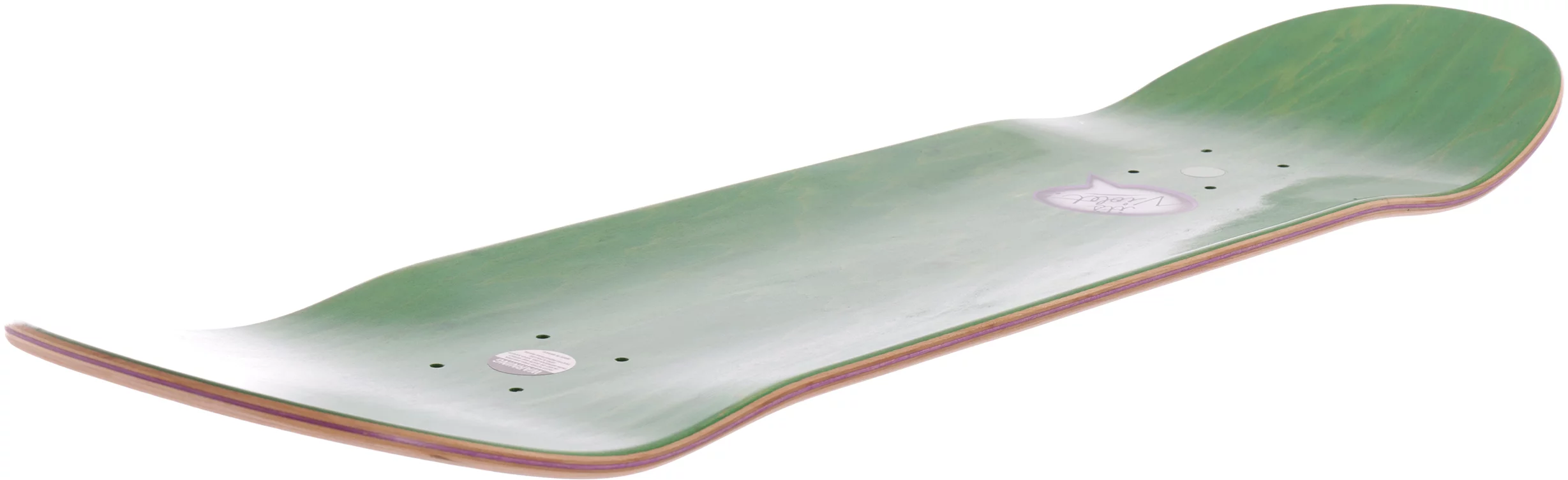 Violet Stamp 8.5 Skateboard Deck - black | Tactics