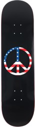 Violet U.S. Peace 8.25 Skateboard Deck - black