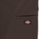 Dickies 247 Loose Pants - dark brown - detail