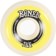 Bones 100's OG Formula V5 Sidecut Skateboard Wheels - white/yellow (100a)