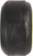 Bones 100's OG Formula V5 Sidecut Skateboard Wheels - black/yellow (100a) - side