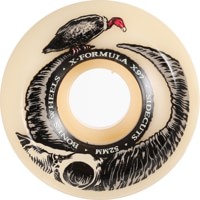 Bones X-Formula V5 Sidecut Skateboard Wheels - floor horns (97a)