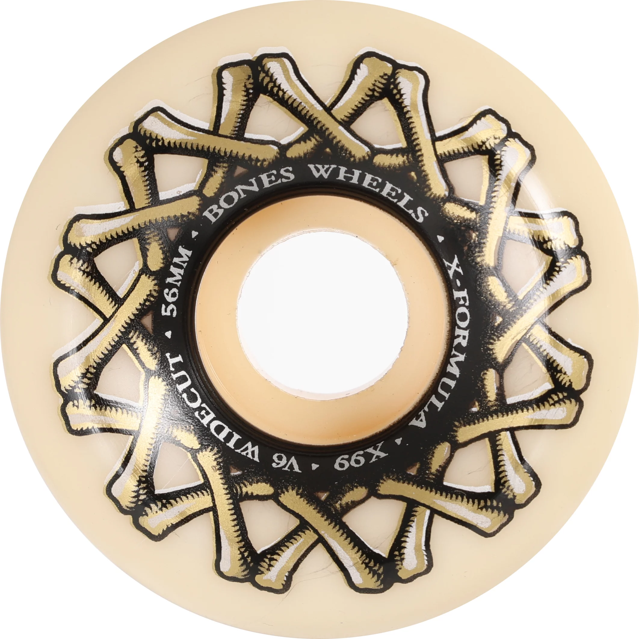 BONES X-FORMULA53㎜99a V6 BONES WHEELS X-Formula Skateboard Wheels Smokin Skull 53mm