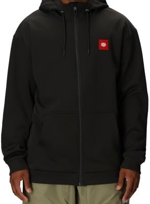 686 Bonded Fleece Zip Hoodie - black - view large