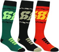 Flame 3-Pack Snowboard Socks