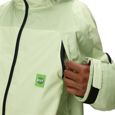 686 Huf Double H Jacket - (huf) green colorblock | Tactics