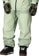 686 Huf Double H Pants - (huf) green colorblock - alternate