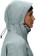 686 Women's Outline Anorak Jacket - dusty marine grid - side detail