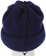 Synch Tec Classic Solid Beanie - navy - reverse