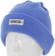 Synch Tec Classic Solid Beanie - blue - front