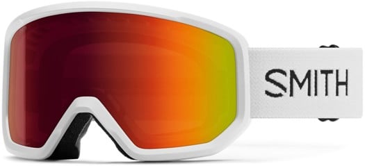Smith Transfer Goggles - white/red sol-x mirror lens - view large