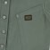 RVCA Women's Dayshift L/S Boiler Suit Jumpsuit - fir green - front detail