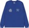 Brixton Ford Built Tough L/S T-Shirt - ford blue - front