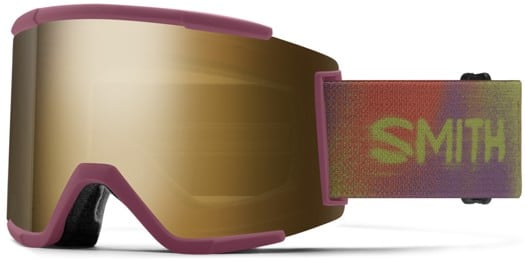 Smith Squad XL ChromaPop Goggles + Bonus Lens - sprayer/sun black gold mirror + storm blue sensor mirror len - view large