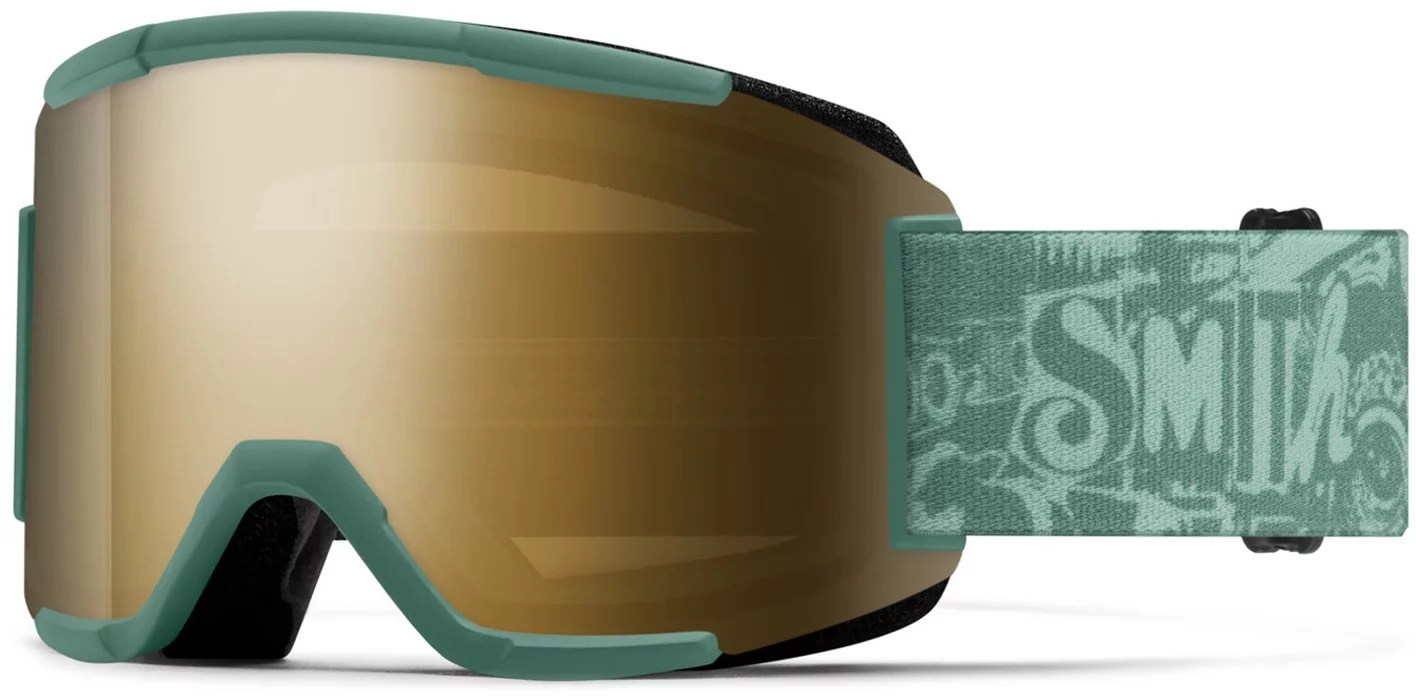 Smith Squad ChromaPop Goggles + Bonus Lens - cactus zine/sun black