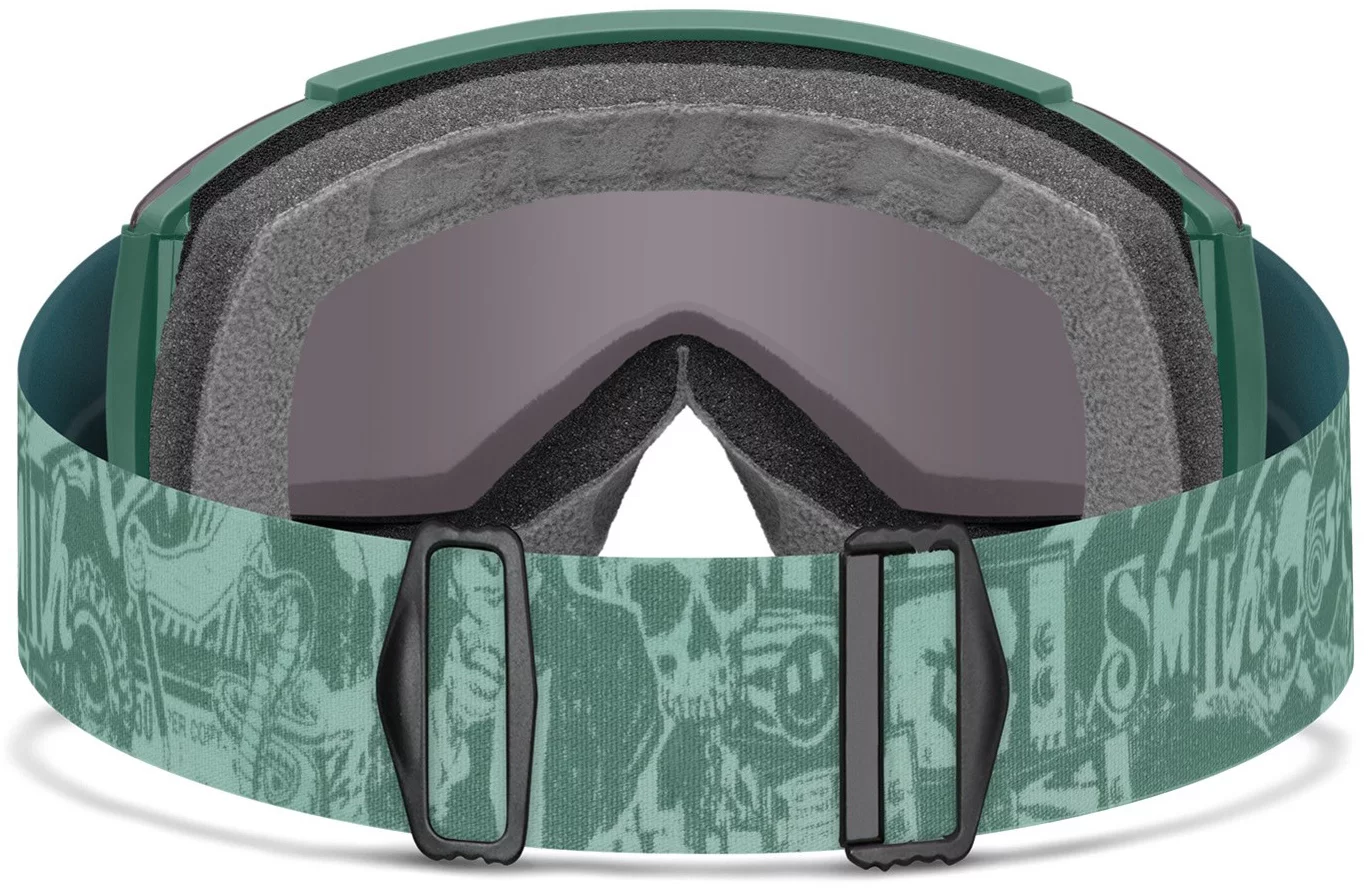 Smith Squad ChromaPop Goggles + Bonus Lens - cactus zine/sun black