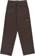 Dickies Women's 247 Pants - dark brown - reverse