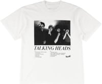 Welcome Talking Heads Track List T-Shirt - white