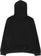 686 Knockout Logo Premium Heavyweight Pullover Hoodie - black print - reverse