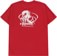 Former Interface T-Shirt - washed red - reverse