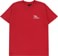 Former Interface T-Shirt - washed red - front