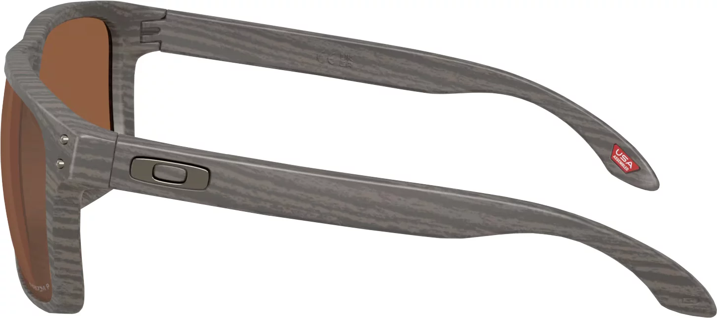 Oakley Holbrook XXL Polarized Sunglasses - woodgrain/prizm